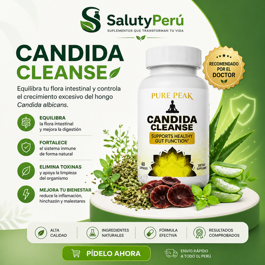 CÁNDIDA CLEANSE - Elimina la cándida